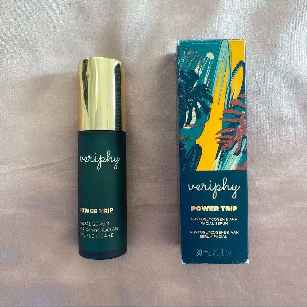 3/$75 Veriphy Power Trip Phytoglycogen & AHA facial serum